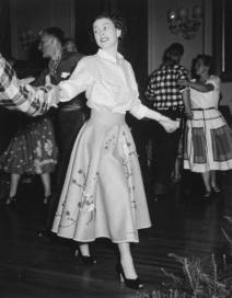 queen elizabeth floral skirt