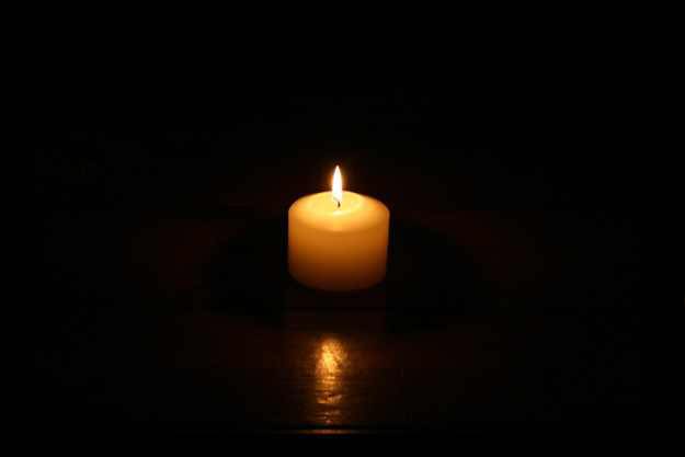 baby loss awareness candle