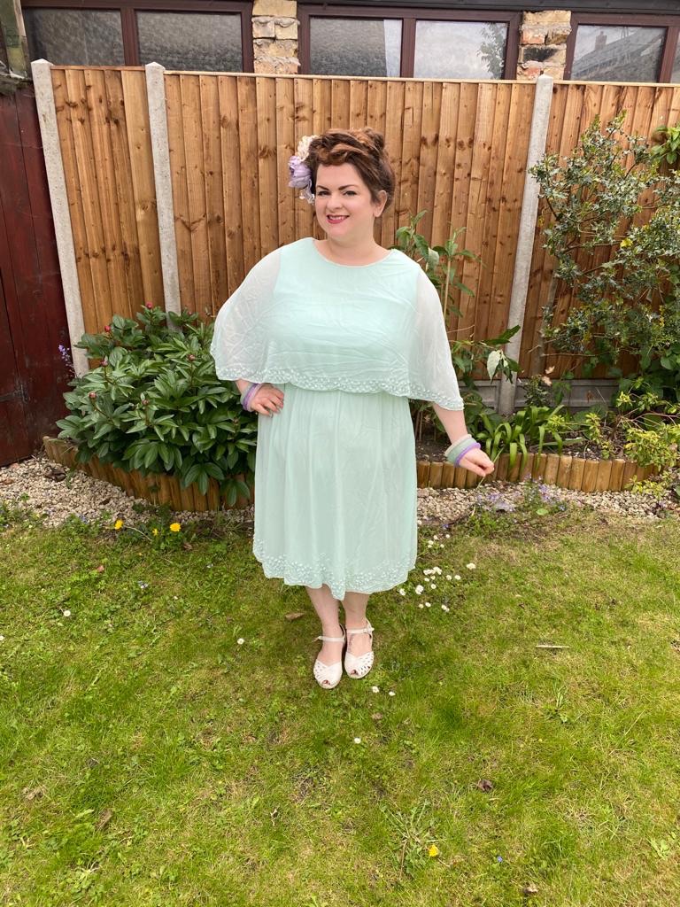 Gatsby Lady green dress