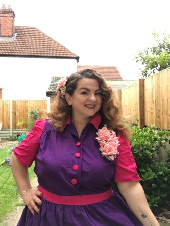 pin curls brushout fluffy